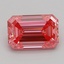 1.51 Ct. Fancy Vivid Pink Emerald Lab Grown Diamond