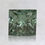 1.51 Ct. Fancy Vivid Pacific Green Princess Lab Grown Diamond