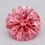 2.51 Ct. Fancy Vivid  Pink Round Lab Grown Diamond