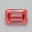 1.25 Ct. Fancy Vivid Pink Emerald Lab Grown Diamond