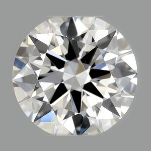 Round diamond — real photo