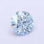 1.10 Ct. Fancy Vivid Blue Round Lab Grown Diamond