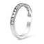 The Ciarda Ring, smalltop view on a hand