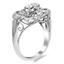 The Tisbury Ring, smalltop view on a hand