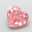 2.79 Ct. Fancy Vivid Pink Heart Lab Grown Diamond