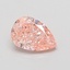 0.64 Ct. Fancy Vivid Pink Pear Lab Grown Diamond