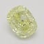 1.09 Ct. Fancy Light Yellow Cushion Diamond