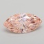 2.82 Ct. Fancy Vivid  Pink Marquise Lab Grown Diamond