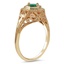 The Odina Ring, smalltop view on a hand
