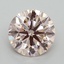 3.39 Ct. Fancy Pink Round Lab Grown Diamond