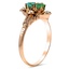 The Maclean Ring, smalltop view on a hand