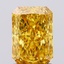 1.55 Ct. Fancy Vivid Yellow Radiant Lab Grown Diamond