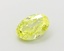 1.00 Ct. Fancy Vivid  Yellow Oval Lab Grown Diamond