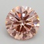 2.61 Ct. Fancy Intense Pink Round Lab Grown Diamond