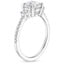 Platinum Lyra Three Stone Diamond Ring (1/4 ct. tw.), smallside view