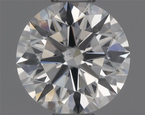 Round diamond — real photo