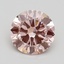 2.05 Ct. Fancy Intense Pink Round Lab Grown Diamond