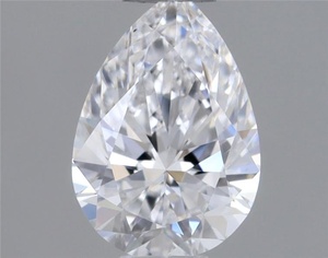 Pear diamond — real photo
