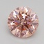2.00 Ct. Fancy Intense Pink Round Lab Grown Diamond