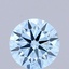1.00 Ct. Fancy Intense Blue Round Lab Grown Diamond