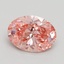 1.80 Ct. Fancy Vivid Pink Oval Lab Grown Diamond