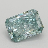 0.34 Ct. Fancy Intense Green Radiant Lab Grown Diamond