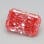 0.83 Ct. Fancy Vivid Pink Radiant Lab Grown Diamond