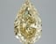 4.51 Ct. Fancy Intense Yellow Pear Lab Grown Diamond
