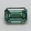 3.02 Ct. Fancy Vivid  Green Emerald Lab Grown Diamond