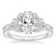 Platinum Abeja Marquise Diamond Ring (1/2 ct. tw.), smalltop view