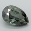 11.47 Ct. Fancy Deep Green Pear Lab Grown Diamond