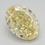 2.25 Ct. Fancy Intense Yellow Oval Lab Grown Diamond