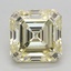 2.23 Ct. Fancy Yellow Asscher Lab Grown Diamond