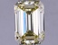 1.06 Ct. Fancy Light Yellow Emerald Lab Grown Diamond