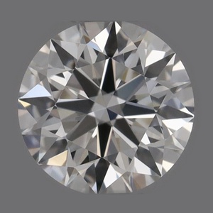 Round diamond — real photo