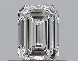 Emerald diamond — real photo