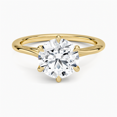 Delilah Twist Solitaire Ring - Brilliant Earth