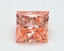 2.01 Ct. Fancy Vivid Pink Princess Lab Grown Diamond