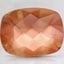 17.4x13.3mm Unheated Peach Modified Cushion Oregon Sunstone