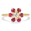 Modern Diamond Vintage Ring