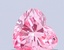 0.54 Ct. Fancy Vivid Pink Heart Lab Grown Diamond