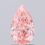 1.50 Ct. Fancy Vivid Pink Pear Lab Grown Diamond