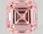8.0 Ct. Fancy Vivid Pink Asscher Lab Grown Diamond