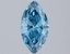 0.99 Ct. Fancy Vivid  Blue Marquise Lab Grown Diamond