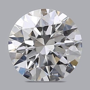 Round diamond — real photo