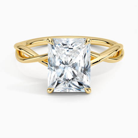 Alya Twist Solitaire Ring - Brilliant Earth