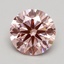 1.50 Ct. Fancy Intense Pink Round Lab Grown Diamond