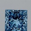 2.02 Ct. Fancy Vivid Blue Princess Lab Grown Diamond