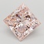 6.92 Ct. Fancy Intense Pink Princess Lab Grown Diamond