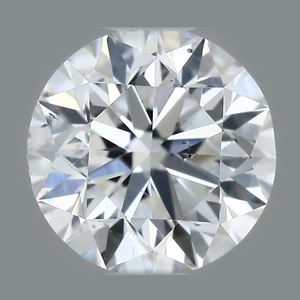 Round diamond — real photo